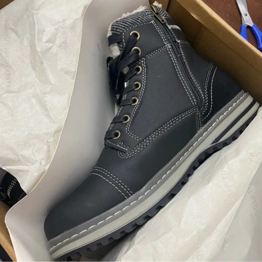 Reserved Footwear Men’s Gordon Boot Black Size 8.5